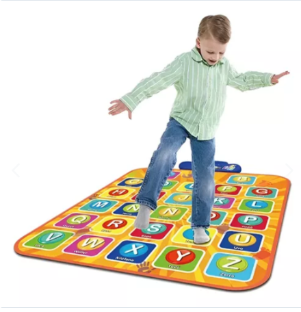 Alfombra Tapete Didactica Abecedario